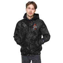 Load image into Gallery viewer, Joe Mama Java Embroidered Unisex Champion Tie-dye Hoodie
