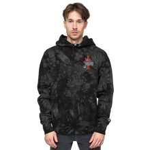 Load image into Gallery viewer, Joe Mama Java Embroidered Unisex Champion Tie-dye Hoodie
