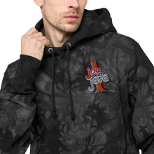 Load image into Gallery viewer, Joe Mama Java Embroidered Unisex Champion Tie-dye Hoodie