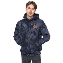 Load image into Gallery viewer, Joe Mama Java Embroidered Unisex Champion Tie-dye Hoodie