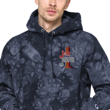 Load image into Gallery viewer, Joe Mama Java Embroidered Unisex Champion Tie-dye Hoodie