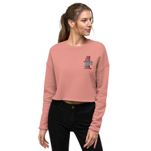 Load image into Gallery viewer, Joe Mama Java Embroidered Crop Sweatshirt
