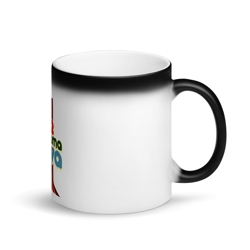 Joe Mama Java Matte Black Magic Mug