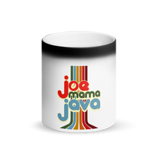 Load image into Gallery viewer, Joe Mama Java Matte Black Magic Mug
