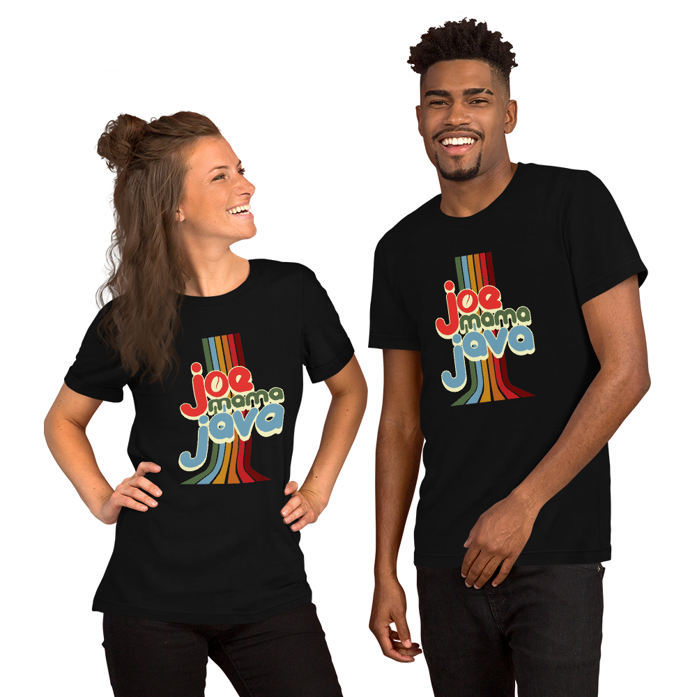 Joe Mama Java Printed Short-Sleeve Unisex T-Shirt