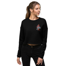 Load image into Gallery viewer, Joe Mama Java Embroidered Crop Sweatshirt
