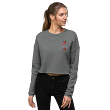 Load image into Gallery viewer, Joe Mama Java Embroidered Crop Sweatshirt
